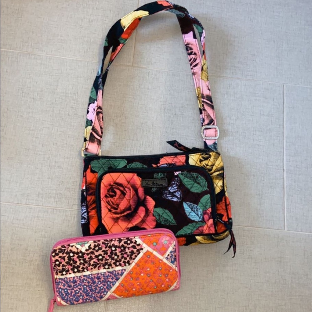 Vera Bradley purse and wallet